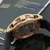 Spannend AP-polshorloge Epi CODE 11.59-serie 26393NR Roségoud keramiek gerookte grijze plaat Herenmode Casual zakelijk chronograaf horloge