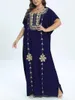 Plus Size Dresses African Dashiki Cotton Traditional Dress Abaya For Womens Caftan Loose Women's Kaftan Short Sleeve Cover Up