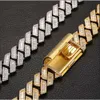 Распродажа S925 Багет с бриллиантами кубинская цепочка для ожерелья Vvs кубинская цепочка с муассанитом и бриллиантами