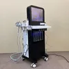 Macchina professionale per la cura della pelle Idrodermoabrasione Sistema di trattamento termale Rimozione del pigmento Pelle Rf Peeling Macchina facciale per salone di bellezza facciale