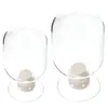 Storage Bottles 2 Pcs Bottle Spell Jars Christmas Decorations Glass With Lids Decorate