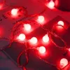 LED -strängar 3 meter Boll Garlandslampor Portable Christmas 3D Decor Lamp Diy Decoration Fairy String Outdoor YQ240401