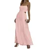 Casual Jurken Vrouwen Y2K Spaghetti Maxi Jurk Sexy Mouwloze Taille Hollow Out Lace Up Cami Zomer Backless A-lijn Flowy Lange