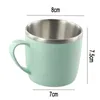 Mugs Brand High Quality Stainless Steel Cup Coffee With Handle Anti-scalding For Children Milk Tea Water Bottle