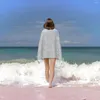 Asciugamano Ondulato Asciugamani da spiaggia Piscina Grande senza sabbia Microfibra ad asciugatura rapida Leggero Bagno da bagno