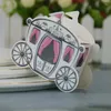 Gift Wrap 50pcs Creative Personality Wedding Supplies Candy Boxes Carriage Paper Box Party Favour Packaging