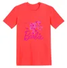 Дизайнерские топы женщины Барби Рубашки Женская футболка летние женские дизайнеры мужских дизайнеров T Рубашки хлопковые мода