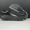 Altra via Olympus 2 via Road Running Shoes For Mens Dames Athletic Shoe Marathon Shock Absorptie Gedempelde Jogging Sneakers Triple Black Trail Trainers