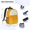 Sac à dos en mousse de bière, sac à dos pour garçons et filles, cartable de dessin animé pour enfants, sac à dos de voyage à bandoulière de grande capacité