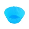 Cupcake Sile Muffin Cake Cup Mod Case Bakeware Maker Mold Tray Baking Accessories Drop Delivery Home Garden Kitchen, Dining Bar Dhblz