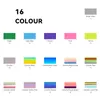 Autocollants de fenêtre HOHOFILM Bundle de transfert de chaleur: paquet de 24 12 "X 8" à repasser pour T-Shirt 16 couleurs assorties décoration cadeau de Festival