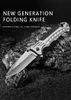 FA46 Folding Knife 58hrc Steel Handle Camping Hunting Pocket Knife Outdoor Survival Knives Kök Knivar Knivar Jackknife