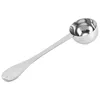 Coffee Scoops Spoon Seasoning Measuring Spoons Tablespoon Measure Single Head Teaspoon For Baking Stainless Steel Metal