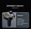Kit de voiture Bluetooth C26 C28 Transmetteur Fm 5.0 Lecteur MP3 Double USB Type-C Charge U Disque Mains Radio Modateur Colorf Light Drop Delivery A Otxof