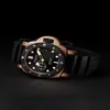 Herrsportklocka Designer Luxury Watch Panerrais Fiber Automatisk mekanisk klocka Navy Diving Series Hot Selling varor 9xjs