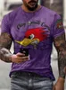 New Printed T-shirt 3d Flexible Craft Street Short Sleeve Mens Top