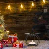 Mum tutucular yemek masası dekor Avrupa tarzı tutucu demir standı festivali oyuk metal çay ışık Noel