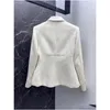 Women'S Jackets 2024 European Fashion Style Sweet Bow Suit Coat Drop Delivery Apparel Womens Clothing Outerwear Dh3Mg