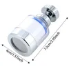 Kitchen Faucets Faucet Water Filter Purification Tool Splash Proof Shower 360 Degree Rotating Tap Extender