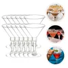 Wine Glasses 20pcs Decorative Liquor Cups Clear Plastic Martini Disposable Whiskey Cocktail For Party Bars