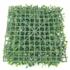 25x25cm Artificial Turf Plastic Fish Tank Fake Grass Lawn Garden Decorations Micro Landscape Pet Food Mats LL