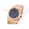 Men's Watch SUPERCLONE Factory Series Designers Chronograph APS Steel The Alloy Time Automatic 41Mm Mechanical BF 26331 Movement 321 montredeluxe