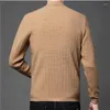 Maglioni da uomo di alta qualità primavera autunno cardigan lavorato a maglia uomo moda casual maglione lavorato a maglia uomo slim patchwork giacche maglione uomo