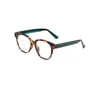 Schlichte Designer-Sonnenbrille für Damen, modisch, elegante Brille mit rundem Rahmen