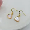 Dangle Earrings Classic Natural Shell Drop Round Heart Oval Shape Fashion Jewelry Mother Of Pearl Women Party Gifts