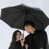 Kontrola 2022 Xiaomi Mijia Automatyczne składanie parasol słoneczny deszczowy aluminium wiatroodporne wodoodporne wodoodporne UV Mężczyzna i kobieta letnie zima UPF50+