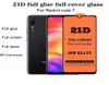 휴대폰 화면 보호기 21d Full Glue Tempered Glass Curved Guard Premium L Coverage Protector Film for iPhonexiaomi Redmi 111071716