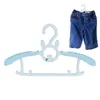 Hangers voor Born Cloth Portable Kids Hanger Mini Baby Plastic Closet Organizer