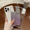 Luxury Glitter Telefle Case na iPhone 11 12 13 14 15 Plus Pro Max Projektant mody Posięcia Kobiety Soft silikonowe seksowne dziewczęce tylne okładki opp