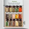 Kitchen Storage Rack Countertop Bamboo Standing Spice Ladder Shelf Tier 3 Seasoning Bottle Jar