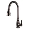 Kitchen Faucets Oil Rubbed Bronze Brass Tall Faucet With Pl Down Sprayer Extra Plout Sink Swivel High Pldown Drop Delivery Home Garden Dhtlv