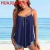 Women's Swimwear 2024 Lady Oversize Beachwear Bathsuit Women Two Piece Tankini Swimsuit Set Summer Sexy Fashion Bikini Female Monokini