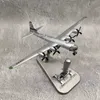 Aircraft Modle Dieacast Alloy 1 300 WWII 1945 B29 B-29 USAF Superfortress Air Fortress Bomber Simulation Airplane Aircraft Model Toy YQ240401