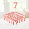 Hangers 32 Clip Droogrek Multifunctioneel Binnenbalkon Plastic Kleerhanger Kinderen Baby Huishoudelijke Sokkenrekken