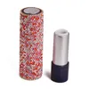 Bouteilles de stockage 1pc luxe strass vide rouge à lèvres tube super flash diamant lèvre blam rechargeable bricolage cosmétiques échantillon flacons outil de maquillage