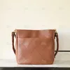 Projektantka tkacka torba na ramię 26 cm Calfskin Torba 10A Mash Mass Lady Crossbody Torba z pudełkiem LC149