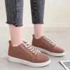 Casual Shoes Women Warm Women's Winter Fur Plush Lady Lace Up Platform Fashion Sneakers Zapatos de Mujer