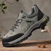 Casual Shoes Brand's Men's Outdoor Retro Lace-Up Classic Sneakers Platform Work