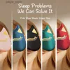 Sleep Masks Imitated Silk Sleeping Mask Shading Sleep Night Mask Block Out Light Soft Padded Eyepatch For Eyes Travel Relax Eye Care Tools Y240401