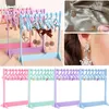 Jewelry Pouches Handmade Acrylic Display Stand Coat Hanger Rack Organizer Color Shape Tabletop Holder For Earring