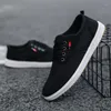 Casual Shoes Men Canvas oddychający płasko do jazdy Moccasin Mężczyznę Soft Wygodne mokasyny trenerzy mody marki