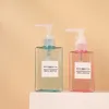 Bottiglie di stoccaggio 100/150/200/250ML Bottiglia di lozione Dispenser di shampoo e sapone per il bagno Testa di pressatura in oro Quadrato Sub-imbottigliamento