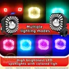 Colorful Devil's Eye Daytime Motorcycle Spotlight Paving HighlighT