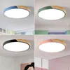 Plafonniers Moderne LED Lumière Macaron Lustre Pour Chambre Salon Salle À Manger Allée Décor À La Maison Éclairage Intérieur Luminaire Lustre