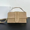 2024 designer de luxo marca camurça couro bolsas femininas bolsa ombro camurça moda feminina fivela ouro quadrado crossbody sacos mulher