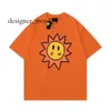 Drew T-shirt Mannen Designer Shirt Smiley Zon Speelkaarten Tee Grafische Afdrukken T-shirt Zomer Trend Korte Mouw Casual Shirts High Street Drew T-shirt 7177